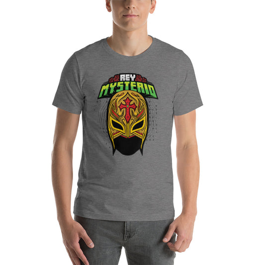 Rey Mysterio "Gold Mask" Unisex T-Shirt T-Shirt PW Catalog
