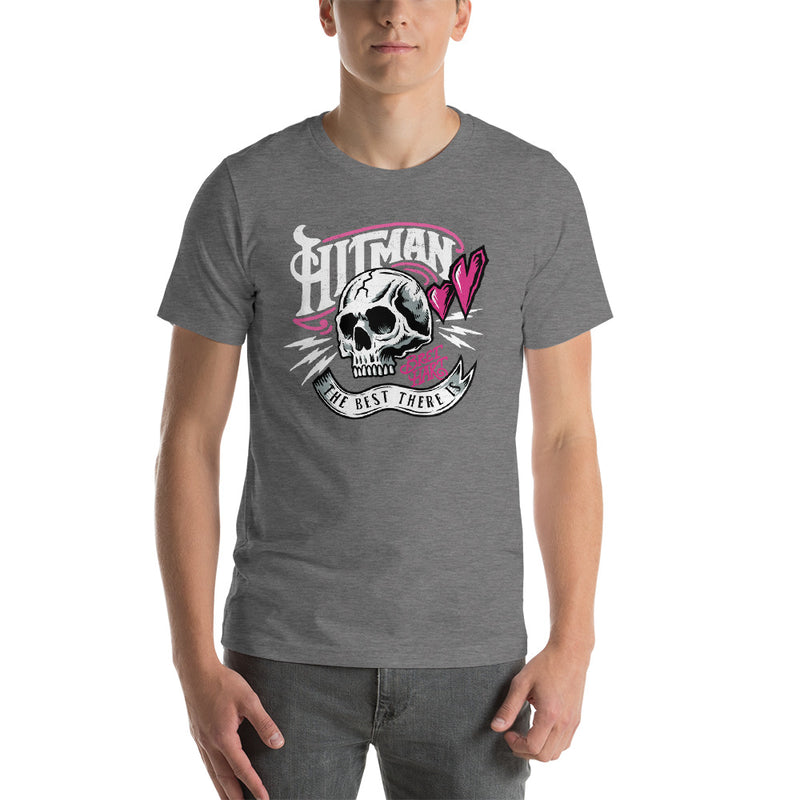 Bret Hart "Hitman Skull" T-Shirt