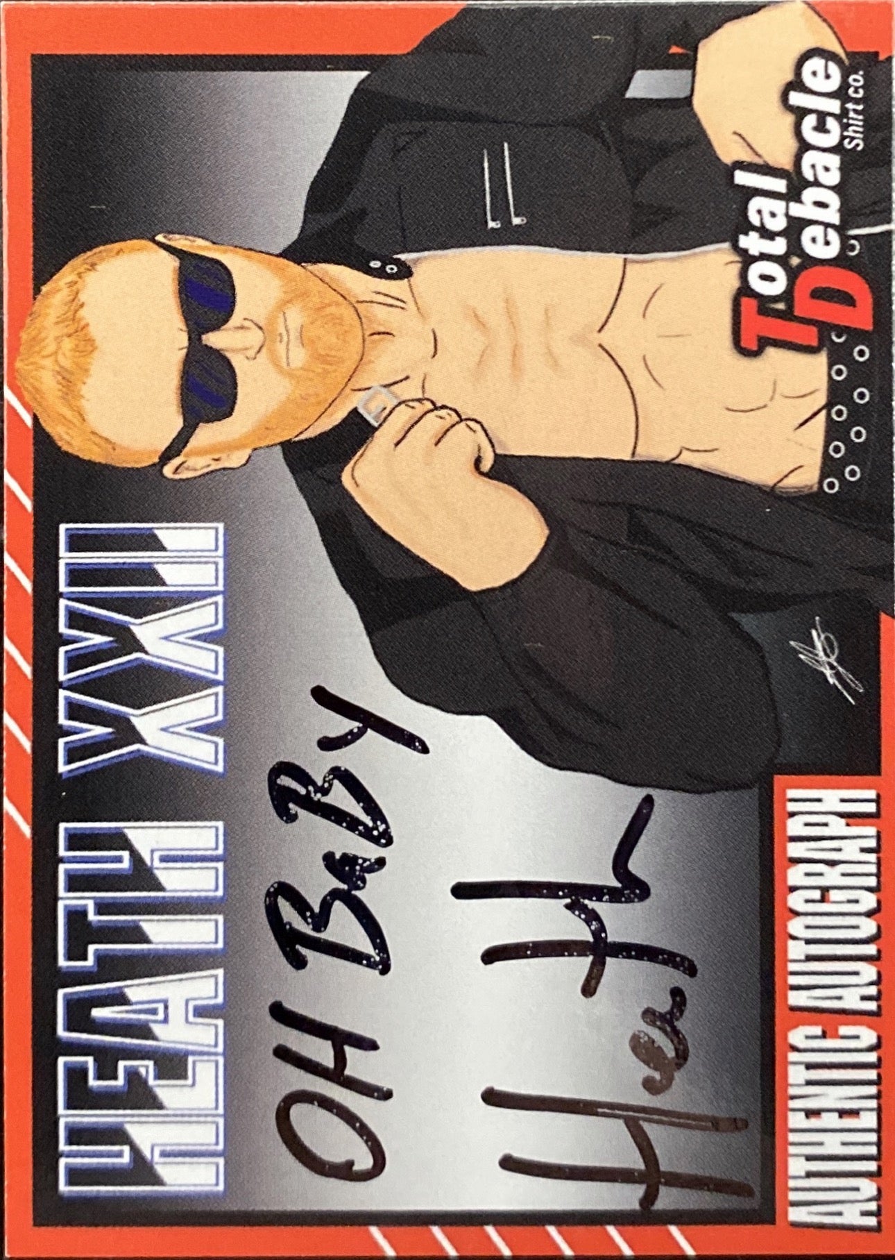 Heath Xxii trading card PW Catalog
