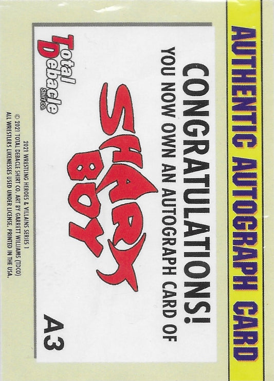 Shark Boy trading card PW Catalog