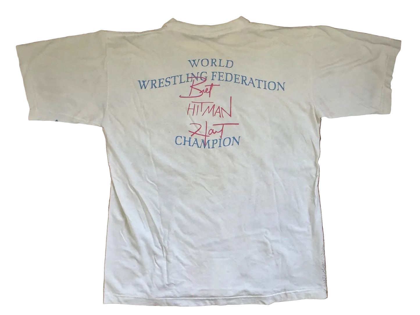 1994 WWF Bret “The Hitman” Hart T-Shirt Pwcatalog