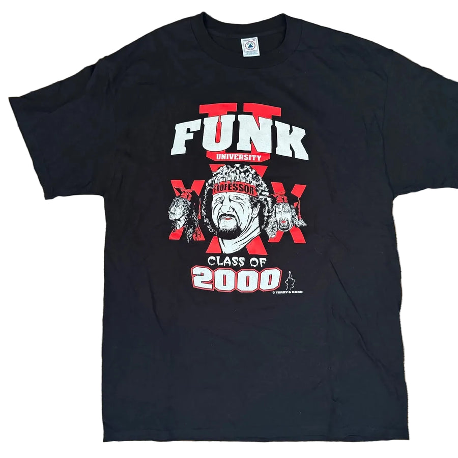 1999 Terry Funk “Funk University: Classic of 2000” T-Shirt Pwcatalog