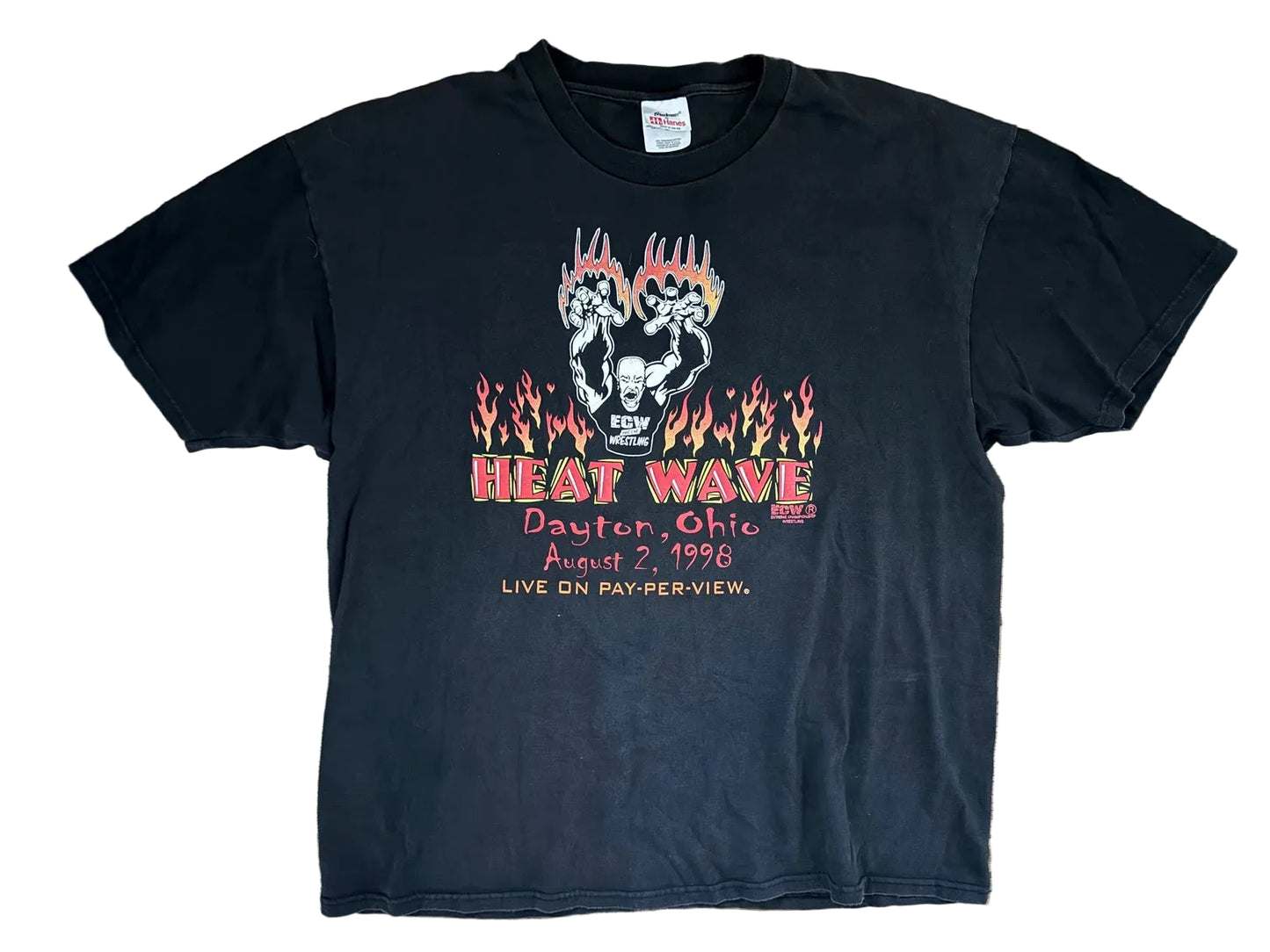 1998 ECW Heatwave ‘98 “We’re Gonna Burn Your Ass!!” T-Shirt Pwcatalog
