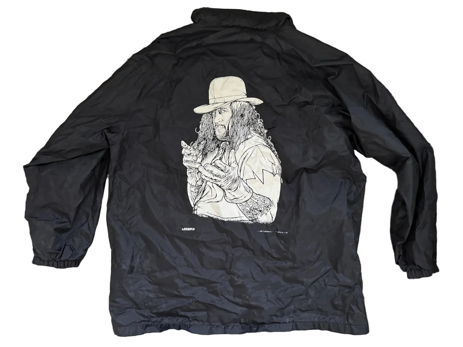 1995 WWF Undertaker windbreaker jacket Pwcatalog