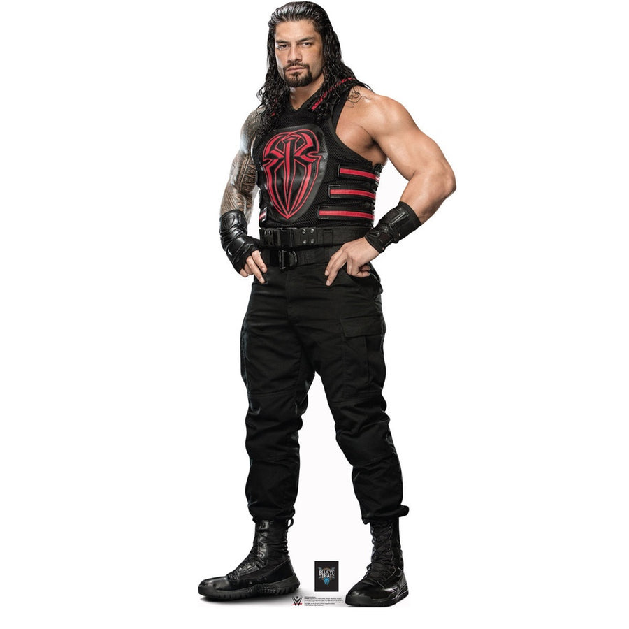 Roman Reigns Black & Red Vest Standee