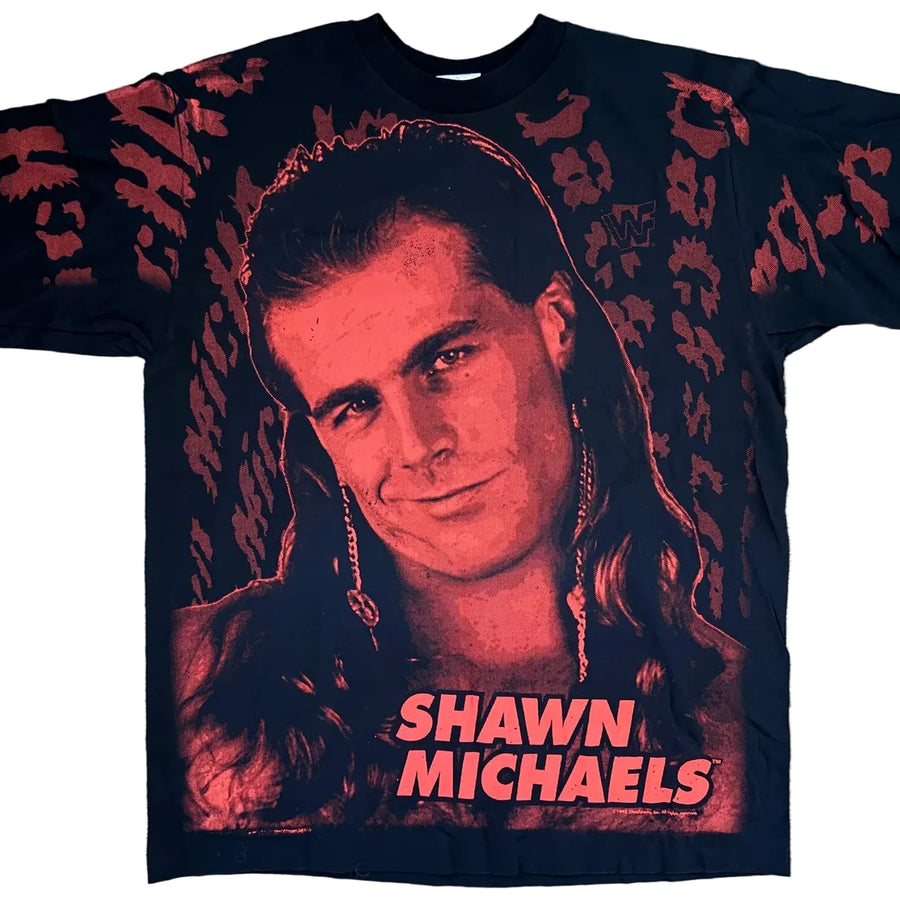 1995 WWF “The Heartbreak Kid” Shawn Michaels T-Shirt Pwcatalog