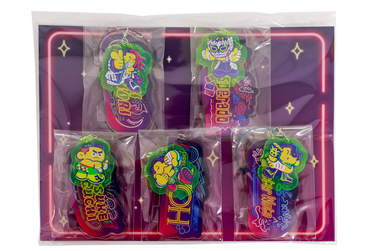 BOSJ33 Acrylic Keychain Set (A) KEYCHAINS PW Catalog