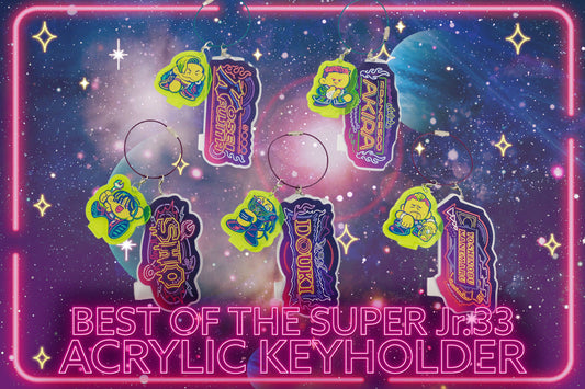 BOSJ33 Acrylic Keychain Set (B) KEYCHAINS PW Catalog