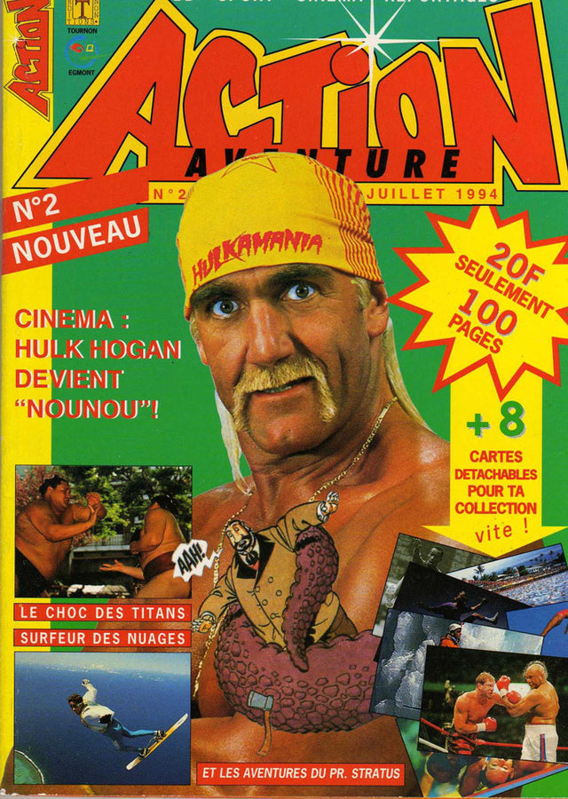 Action Aventure Magazine July 1994 from France Magazine PWcatalog