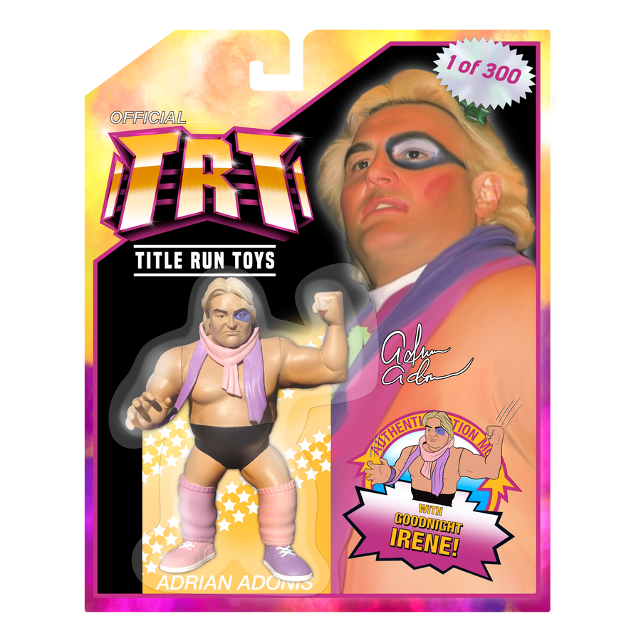 Title Run Toys Series 2 Adrian Adonis Limited 1 of 300 Leg Warmer