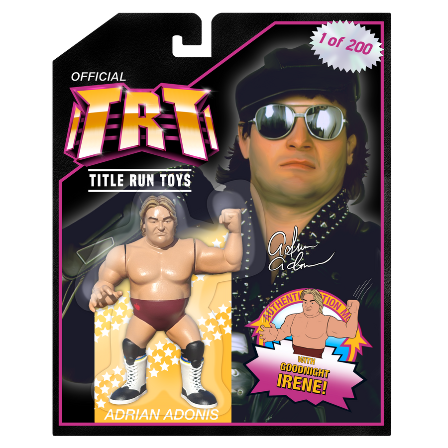 Title Run Toys Series 2 Adrian Adonis Limited 1 of 200 Biker Edition