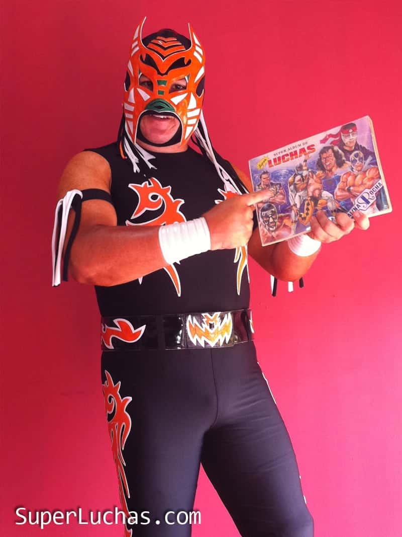 Super Album de Luchas Stickers Album 1991 From Mexico Stickers Album PW Catalog