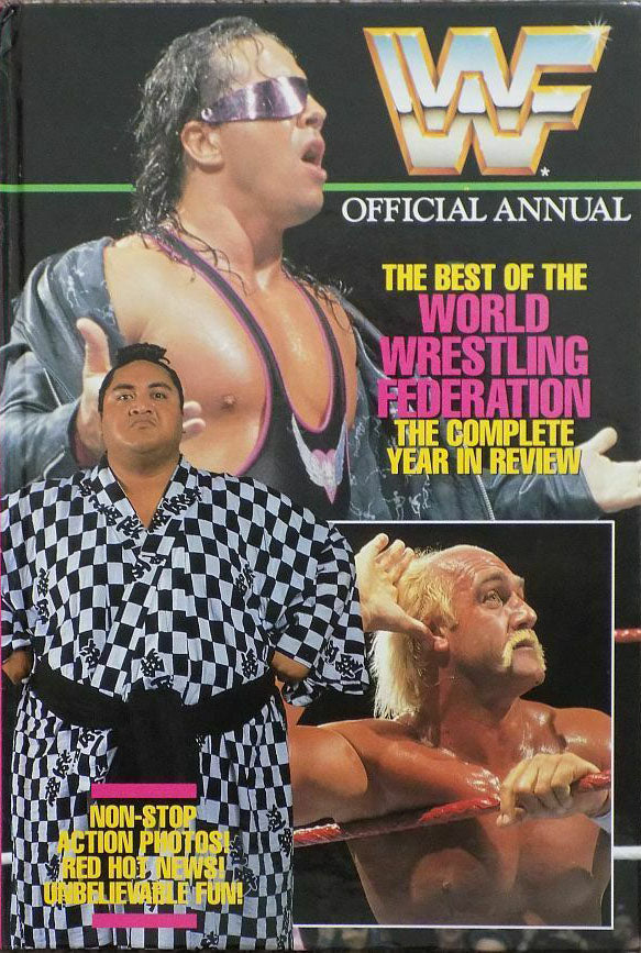 WWF Annual 1993 Magazine PWcatalog