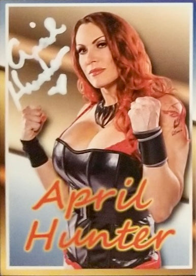 April Hunter trading card PW Catalog
