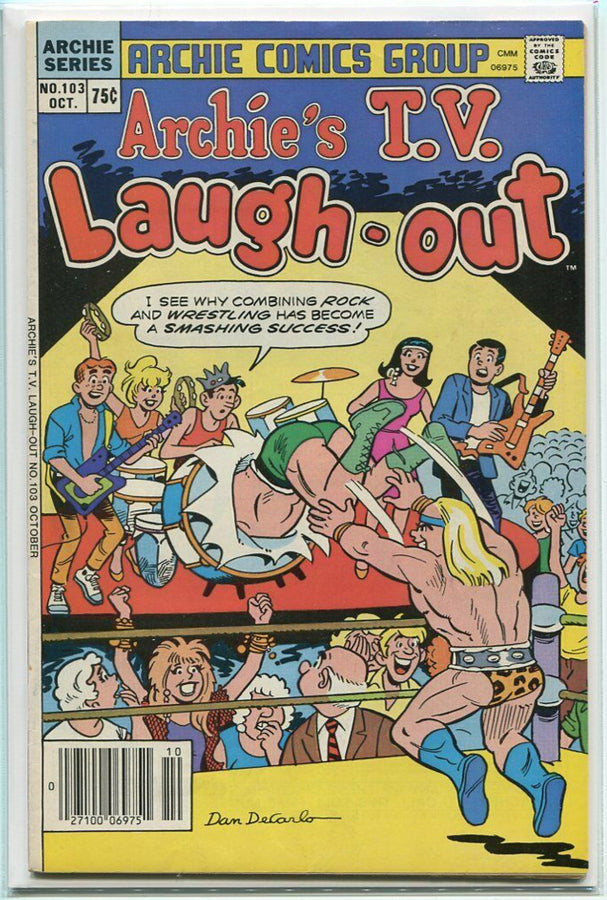 Archie's TV Laugh-Out 1969 series #103 Magazine PWcatalog