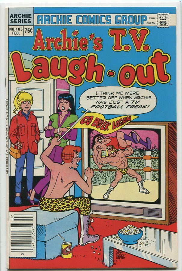 Archie's TV Laugh-Out 1969 series #105 Magazine PWcatalog