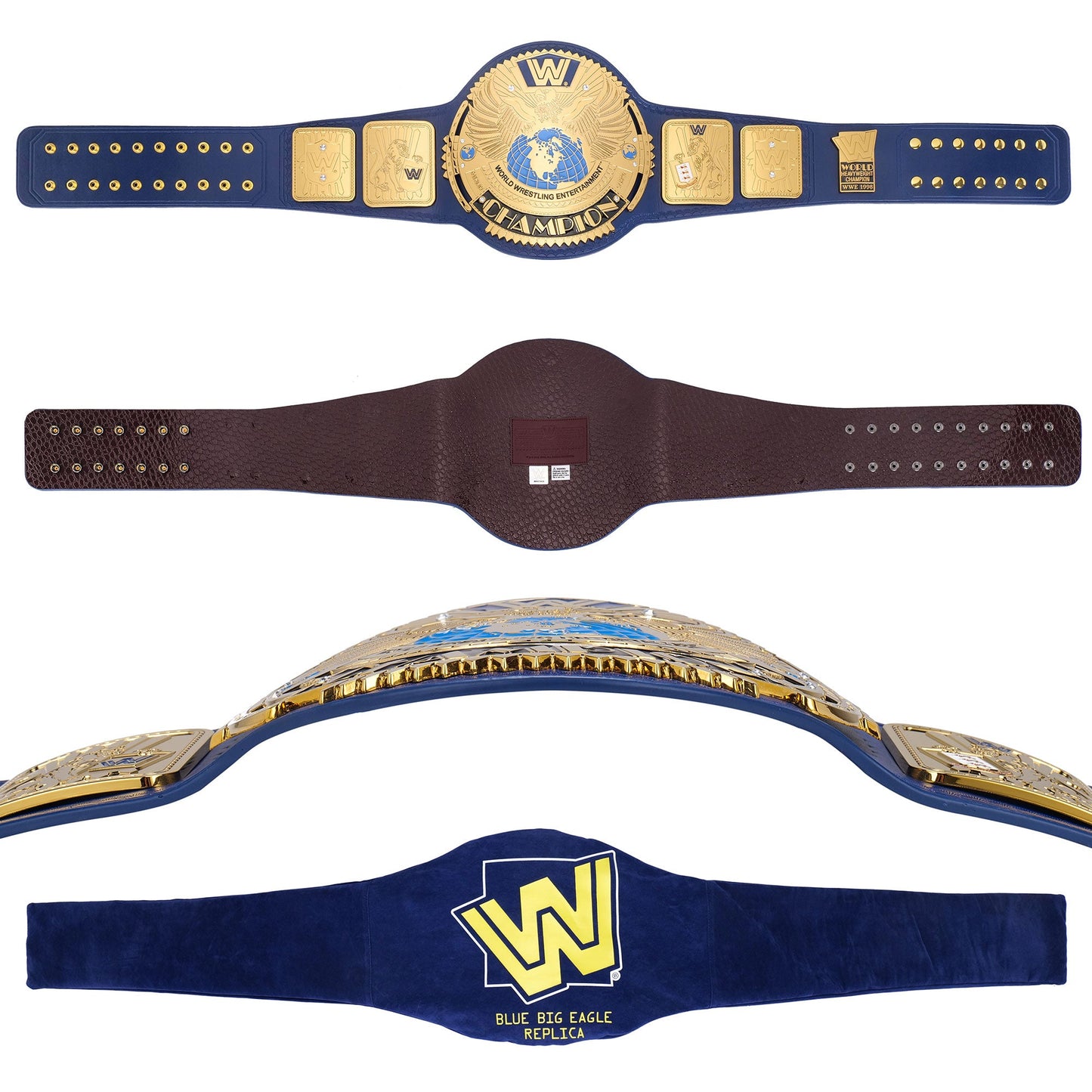 WWE Blue Big Eagle Championship Replica Title