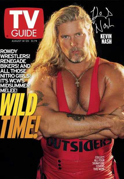 TV Guide August 14, 1999 Kevin Nash 1 of 4 Magazine PWcatalog