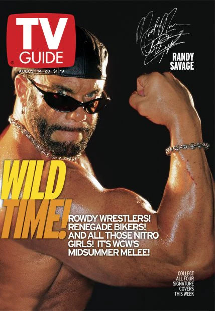 TV Guide August 14, 1999 Randy Savage 1 of 4