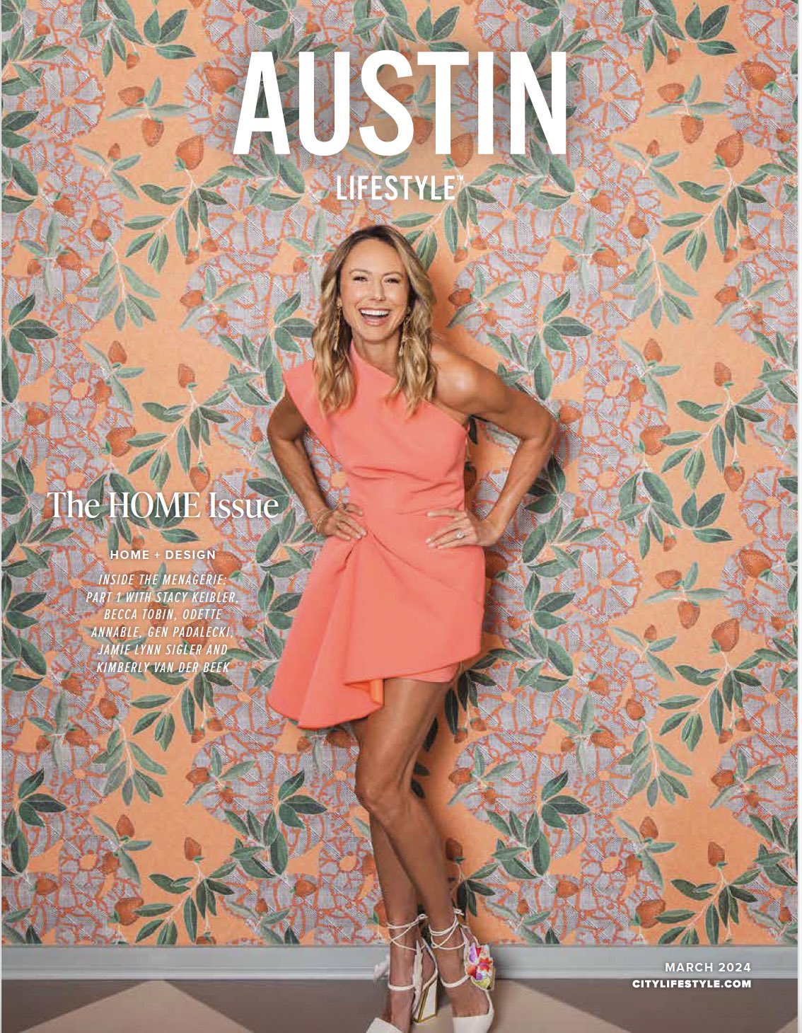 Stacy Keibler Austin Lifestyle Magazine HOME issue March 2024