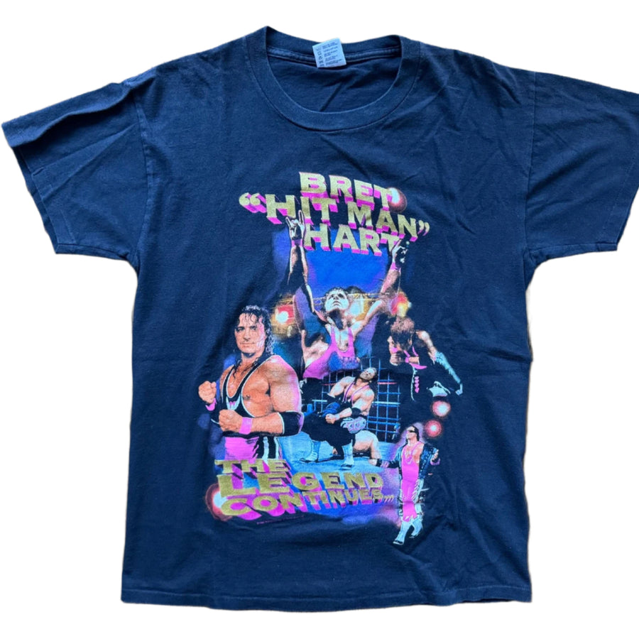996 WWF Bret “ The Hitman” Hart T-shirt Pwcatalog