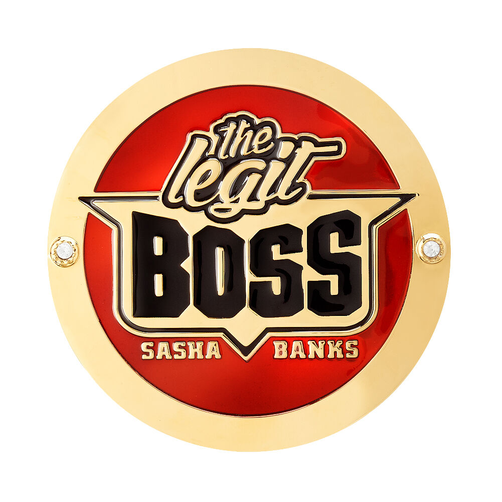 Sasha Banks Women's Championship Replica Title Side Plate