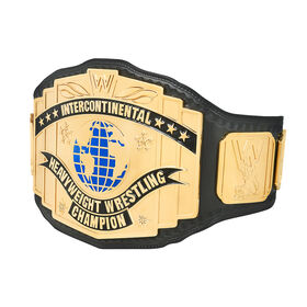 WWE Black Intercontinental Championship Replica Title Belt