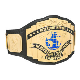 WWE Black Intercontinental Championship Replica Title Belt