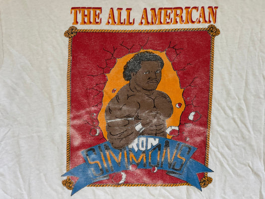 1993 WCW “The All American” Ron Simmons T-Shirt Pwcatalog