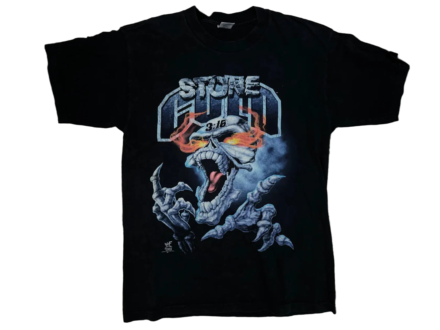 1998 WWF Stone Cold Steve Austin T-Shirt Bad to The Bonz Pwcatalog
