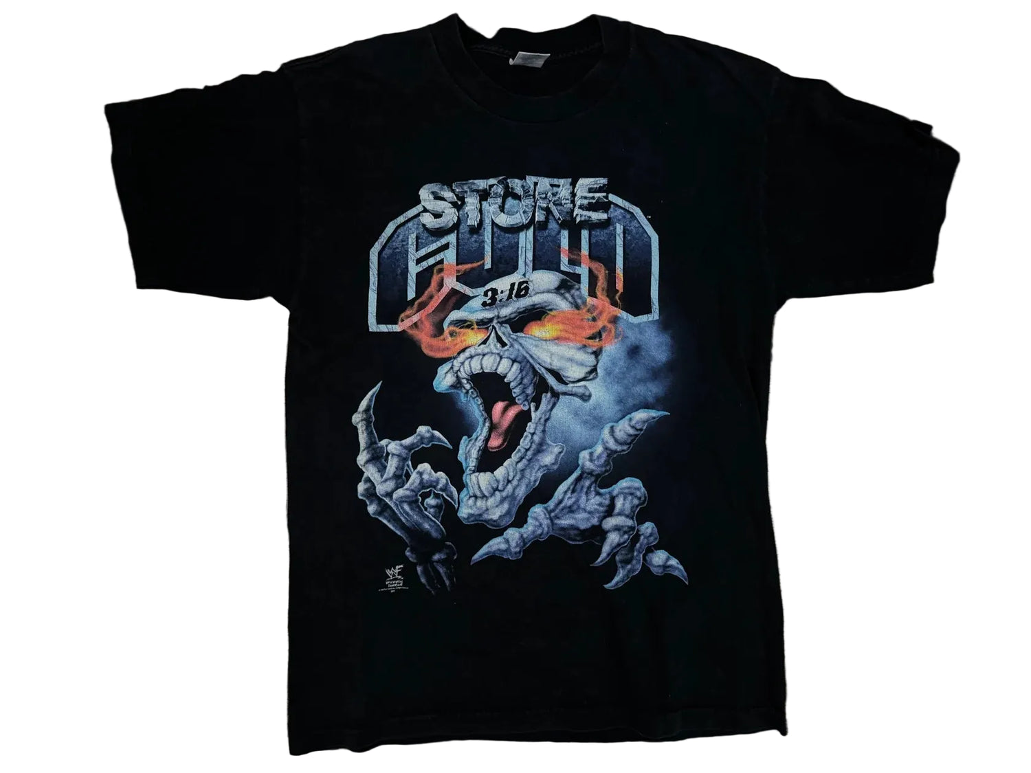 1998 WWF Stone Cold Steve Austin T-Shirt Bad to The Bonz Pwcatalog
