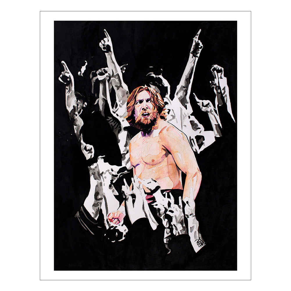 Daniel Bryan 11 x 14 Rob Schamberger Art Print