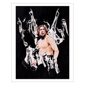 Daniel Bryan 11 x 14 Rob Schamberger Art Print Wall art PW Catalog