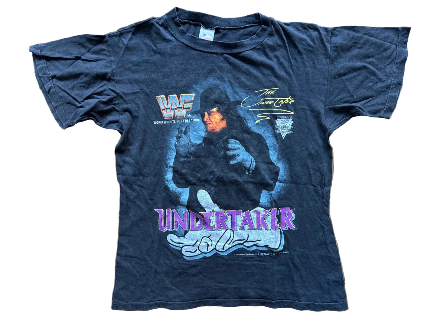 1992 WWF Undertaker T-shirt Pwcatalog