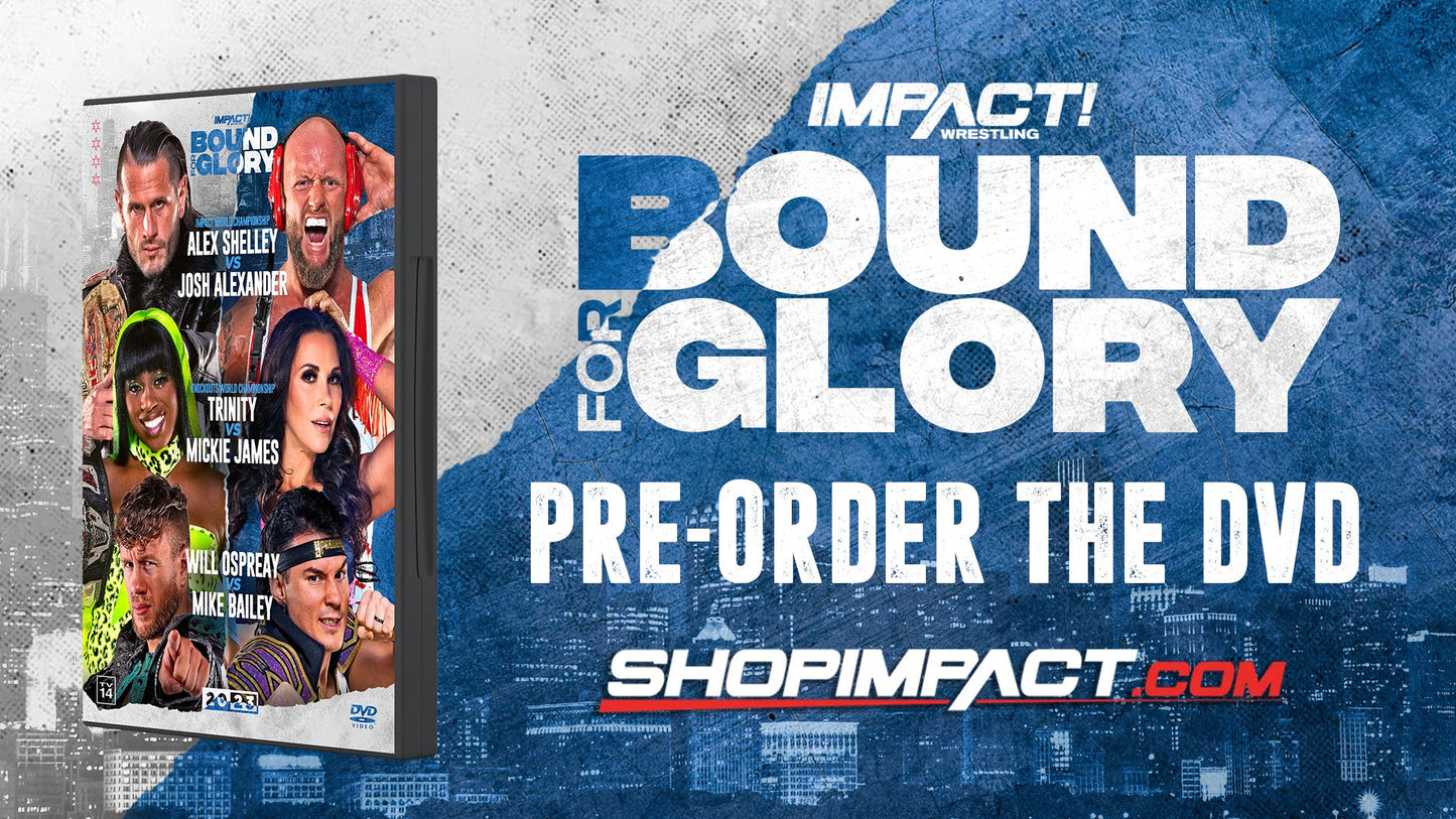 Bound For Glory 2023 PPV DVD PPV DVD PW Catalog