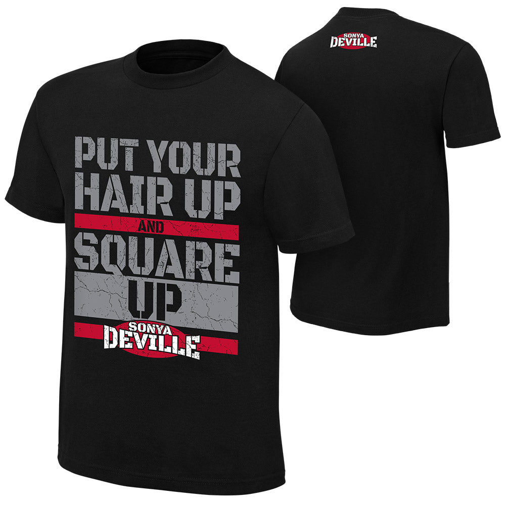 Sonya Deville "Square Up" Authentic T-Shirt T-Shirt PW Catalog