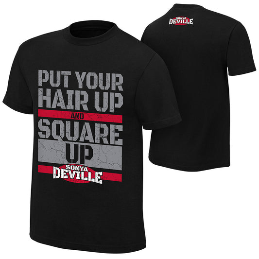 Sonya Deville "Square Up" Authentic T-Shirt T-Shirt PW Catalog