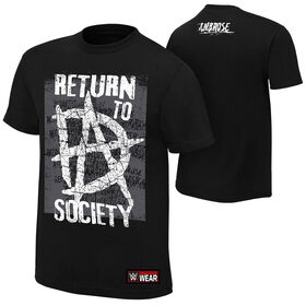 Dean Ambrose "Return to Society" Authentic T-Shirt T-Shirt PW Catalog