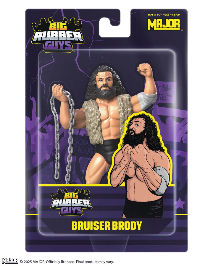 Big Rubber Guys Bruiser Brody Series 13