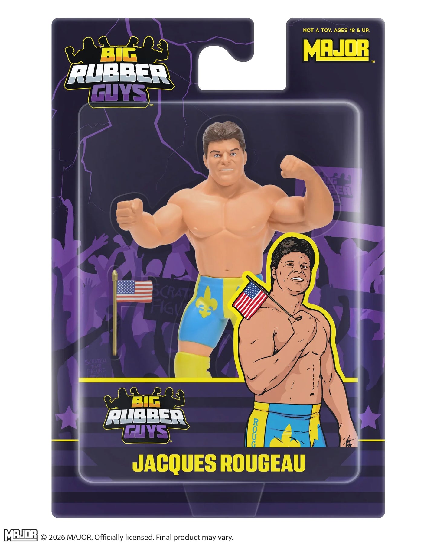 Big Rubber Guys Jacques Rougeau Series 18