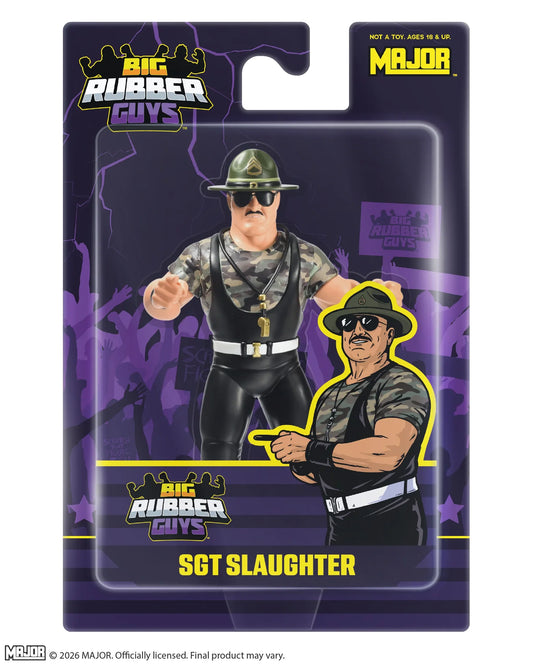 Big Rubber Guys Sgt. Slaughter Series 19 (Face)