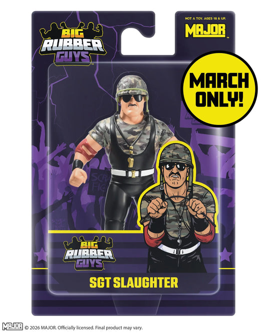 Big Rubber Guys Sgt. Slaughter Series 19 (Heel)