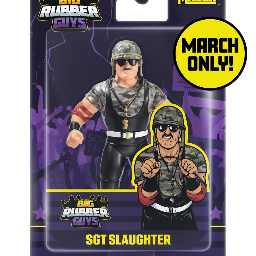 Big Rubber Guys Sgt. Slaughter Series 19 (Heel)