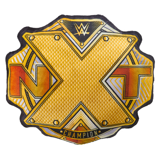 NXT Championship Title Throw Pillow Pillow PW Catalog