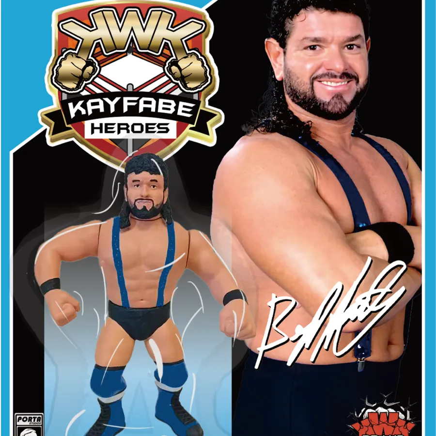 KWK Kayfabe Heroes Barry Horowitz [Navy Blue Trunks, Blue Card] PW Catalog