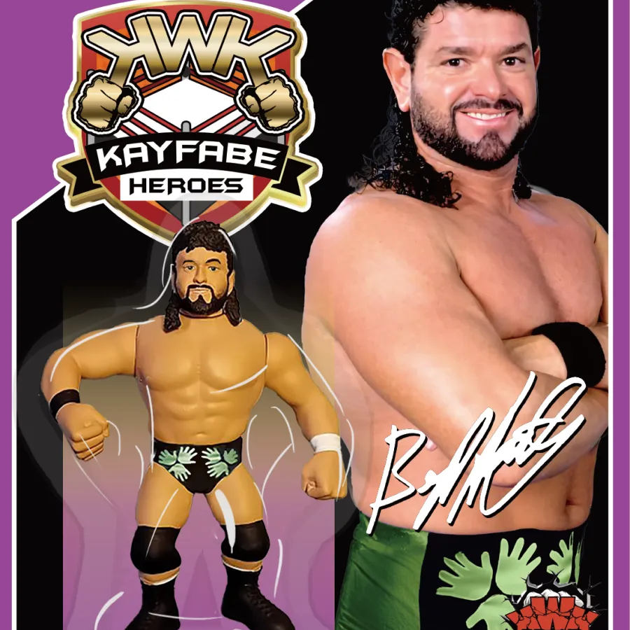 KWK Kayfabe Heroes Barry Horowitz [Black Trunks, Purple Card] PW Catalog