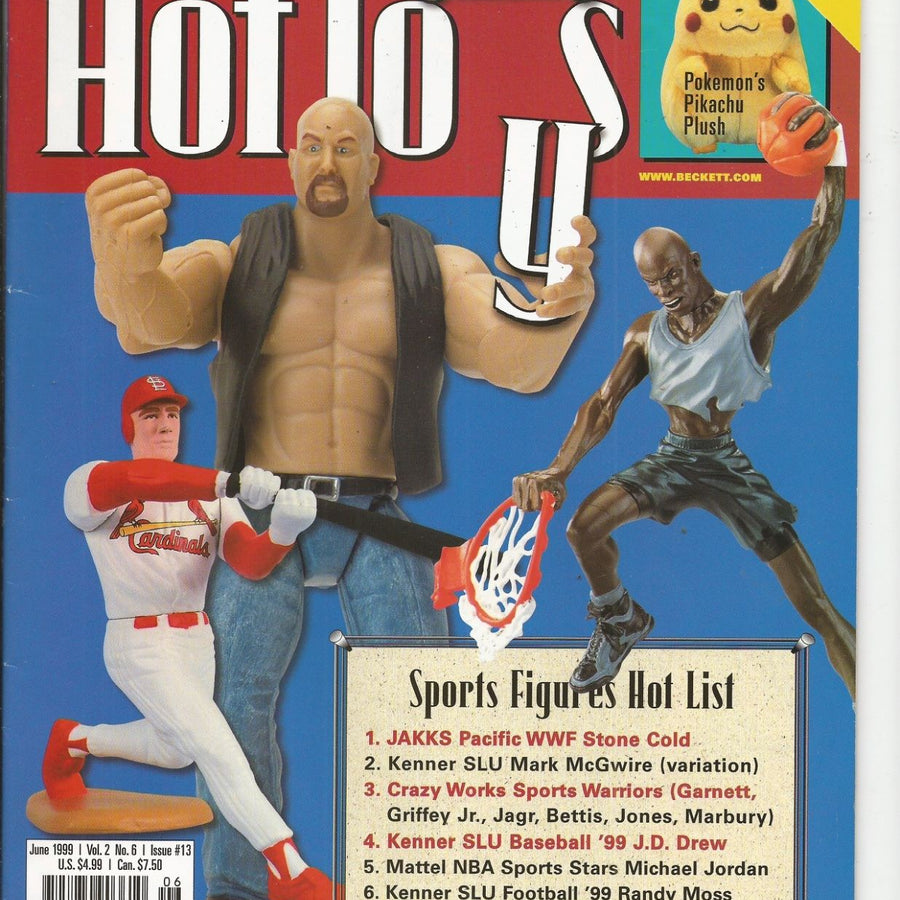 Beckett Hot Toys Magazine June 1999 Magazine PWcatalog