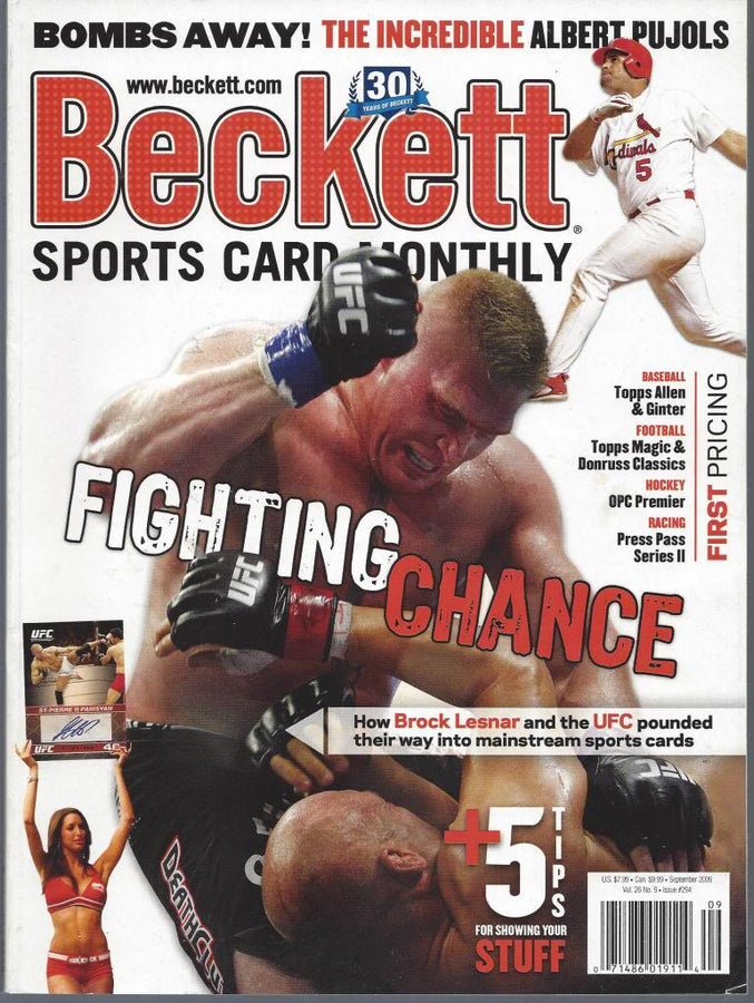 Beckett Sports Card Monthly Magazine September 2009 Magazine PWcatalog