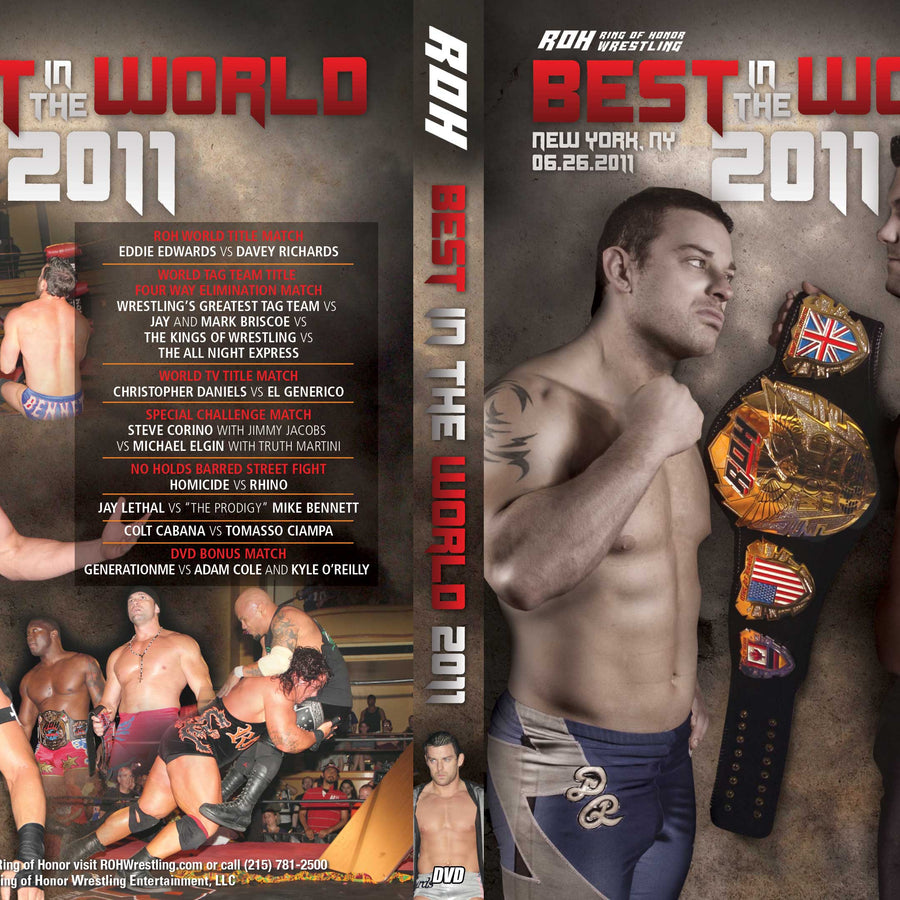 Best In The World 2011- New York, NY 06/26/11(DVD)