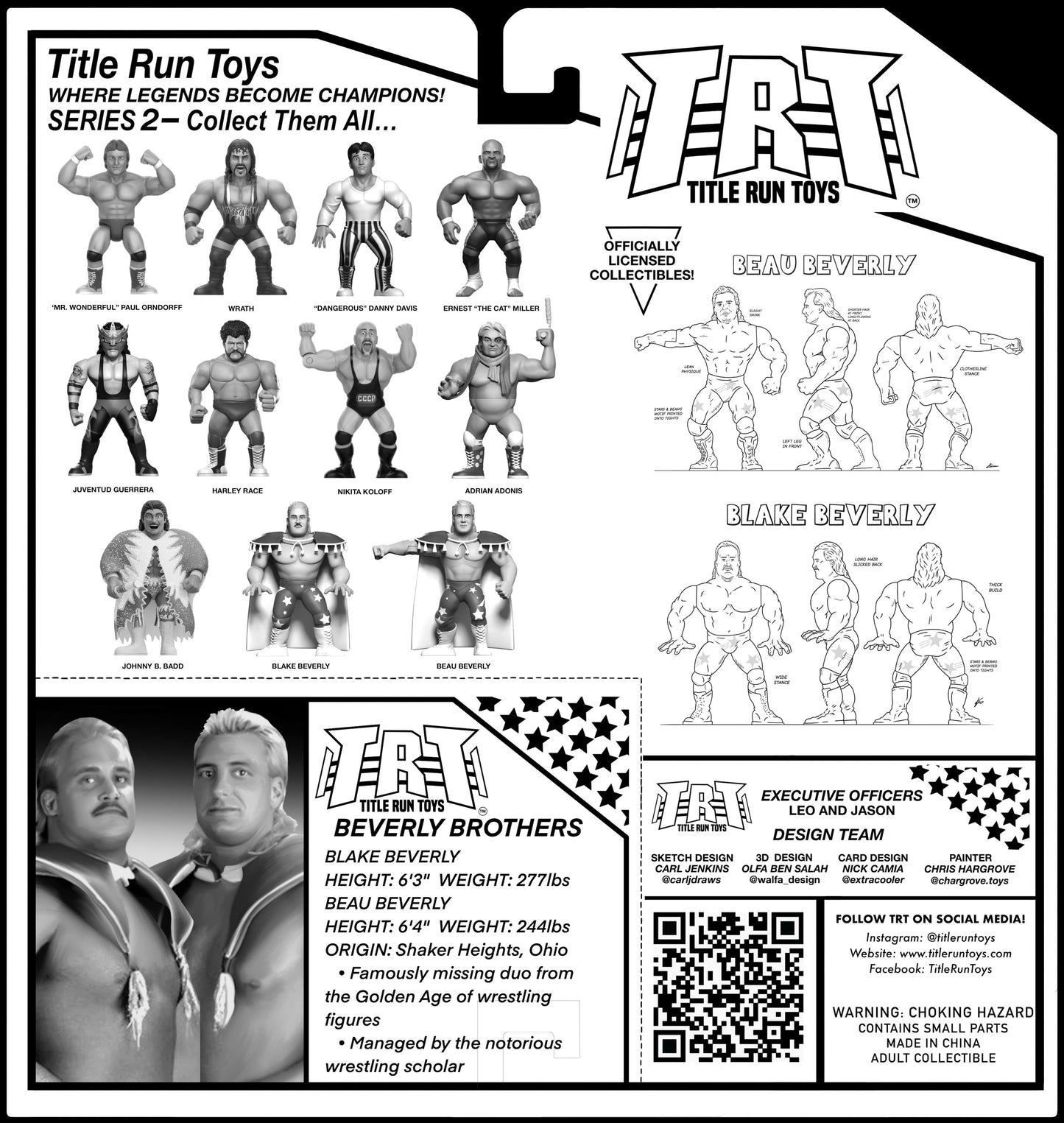 Title Run Toys Series 2 Beverly Brothers PW Catalog